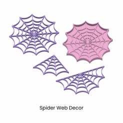 Spider-Web-Decor.jpg Spider Web Tray, Halloween Decor, Spiderweb Art, Corner Web