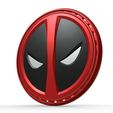 7.jpg Deadpool logo 3D model
