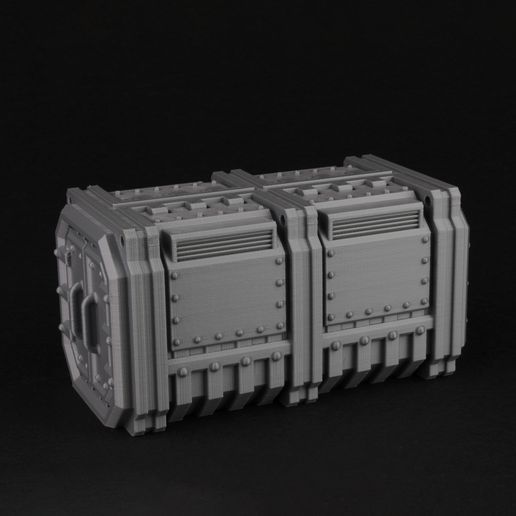 ⚔ Shipping Container・Free STL File for 3D printing・Cults