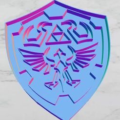 zeldashield.jpg 3D file Link's Shield Cookie Cutter・3D print design to download