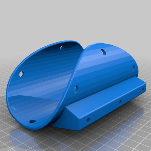 LateralContainer70.png Generic carrier for Samebike LO26 M-NINE type bikes