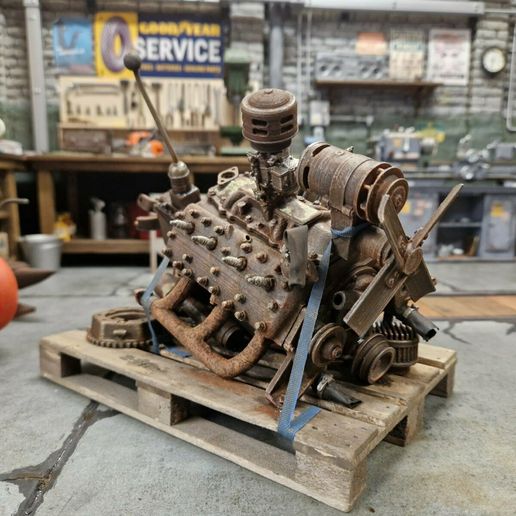 FORD FLATHEAD V8 - ENGINE