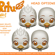 2.png [KABBIT BJD] - Ritu The Harpy Kabbit Ball Jointed Doll (For SLA and FDM Printers)