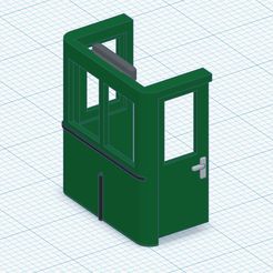 Egger-OEG-conversion-A.jpg Download STL file Egger Bahn OEG coach balconies H0e OO9 • 3D printer object, onezz