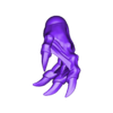 Open_hand_L.stl Модульные миниатюрные устройства Sahuagin (DND, PATHFINDER, TABLETOP)