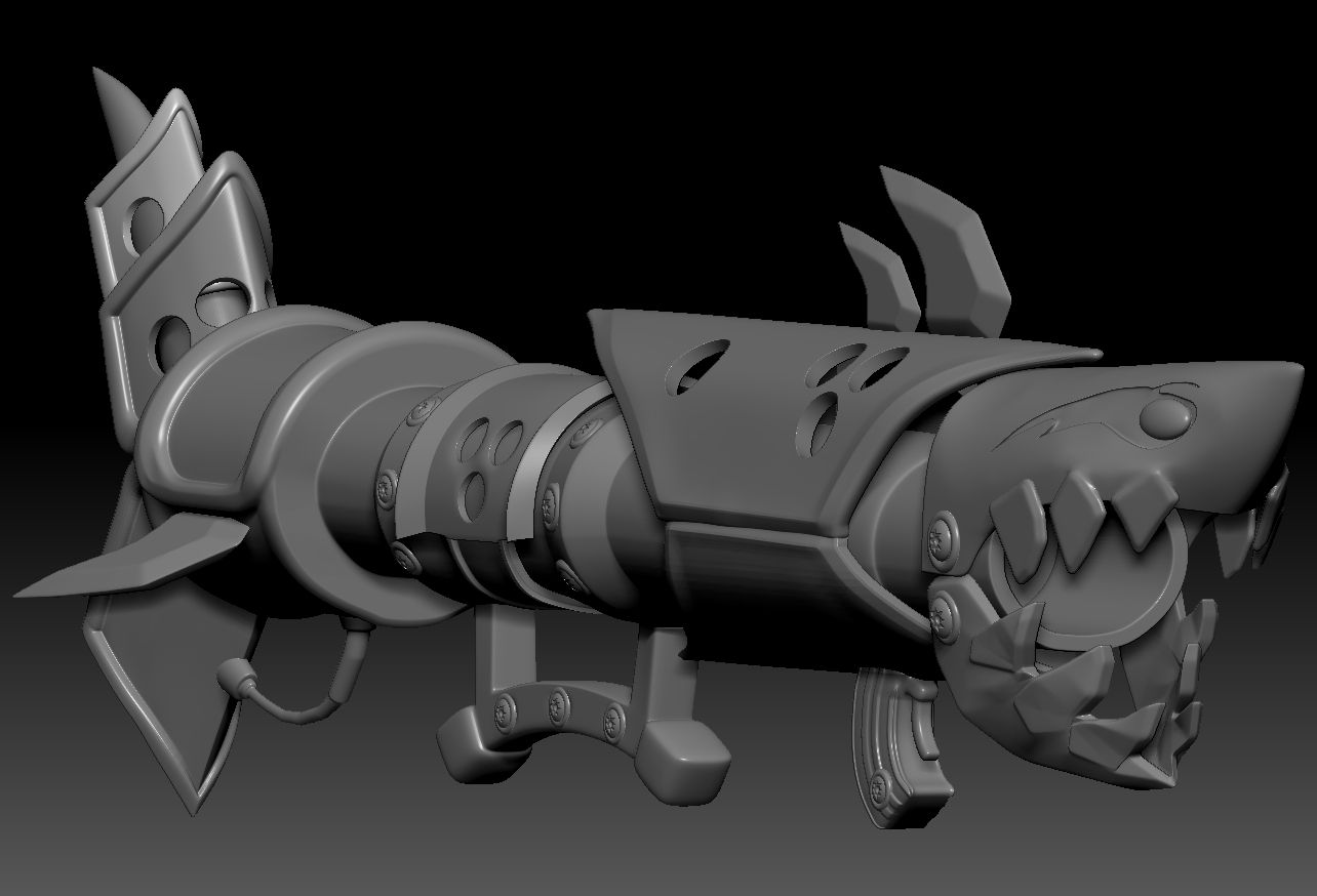 Preview13.jpg Télécharger fichier Jinx Fishbones Bazooka - League of Legends Cosplay - Modèle d'impression 3D LOL • Modèle à imprimer en 3D, leonecastro