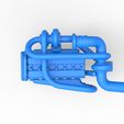 8.jpg Fichier 3D Moteur Twin Turbo à six cylindres en ligne Diecast échelle 1:25・Modèle pour impression 3D à télécharger