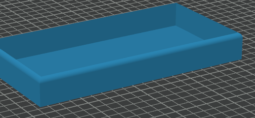 BASIC TRAY 3D model preview