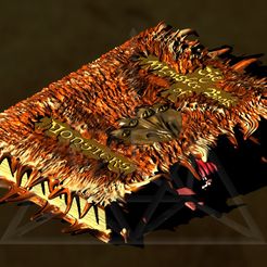 Render8.jpg Fichier 3D Harry Potter Mimic Book・Plan imprimable en 3D à télécharger