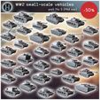 HM-M2-P02-WW2-small-scale-vehicles-pack-No.-2-Middle-war-German-tanks.jpg WW2 small-scale vehicles pack No. 2 (Middle war German tanks) - Germany Eastern Western Front Normandy Stalingrad Koursk Italy Afrika WWII