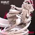 231020 Wicked - Scarlet squared 06.jpg Wicked Marvel Scarlet Witch Sculpture: STLs ready for printing