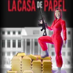 CASA001b.jpg Файл STL Бумажный дом Т01・Модель для загрузки и печати в формате 3D