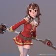 Megumin_Main_Render_018.jpg Megumin. Multiple Versions, 3D Print STL