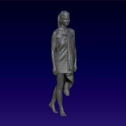 459.jpg Archivo STL Figura Casual Mujer Personaje ducha bikini 459・Diseño para descargar y imprimir en 3D
