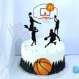 basketball-2.jpg NBA Basketball Cake decoration