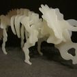 Triceratops.JPG Archivo STL Triceratops 3D Puzzle Construction Kit・Modelo para descargar e imprimir en 3D
