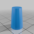 CondimentDispenserCap_Single.png Restaurant-Style Condiment Dispenser Nozzle Cap (Parametric)