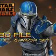 fenn rau.jpg Star Wars Cosplay - Fenn Rau - Mandalorian Protector Armor