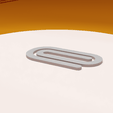 0003.png Sujetapapeles Moderno Mediano Modelo de Impresión 3D | Accesorio de Oficina Cotidiano | STL, STEP & FBX | Archivo de Impresión 3D | Descarga Digital