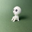 IMG_2591.jpg Kodama (#5) ✨🌲, Princess Mononoke🐺🌕, Miyazaki, FanArt, Ghibli🌟