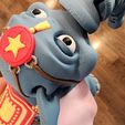 Niedlicher Flexi Print-in-Place Zirkus-Elefant