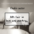 AllsFairCookie.png Taylor Swift TTPD "All's fair in love and poetry" Cookie cutter
