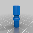 Adapter_rev1_M5_thread.png Flashforge adventurer 3 Tube adapter