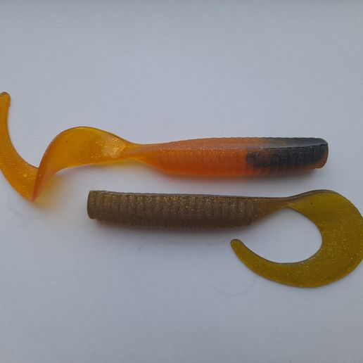 Download STL file POUR FISHING LURE MOLD 5 INCH • Design to 3D print