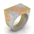 3.jpg Puzzle ring 3D print model