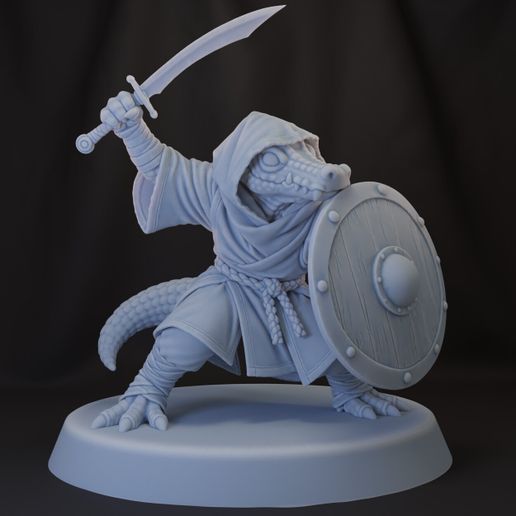 Kobold Cultist with sword and shield