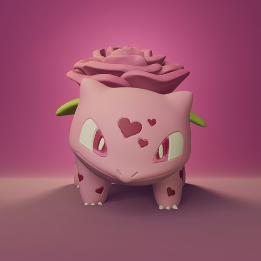 bulba-valentines-render-1.jpg Pokemon - Día de San Valentín Bulbasaur