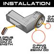 5-assemble-Blaster.jpg Acetech BLaster 43cal Umarex T4E Umarex T4E Heckler&Hoch SFP9 43cal tracer mount