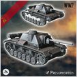 1-PREM.jpg SU-76i 76mm SPG (commander version) - Soviet army WW2 Second World East front Ostfront RPG Mini Hobby