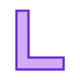 L.stl Letters and Numbers ROBOCOP | Logo