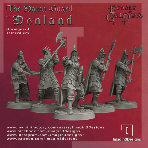 Stormguard Halberdiers 3D model