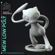 ane OBSESSION FH LY O QO. = fo) -_ = ae = @ PRINTEDOBSESSION.CO.UK Mew - Pokemon - Low Poly Fan Art