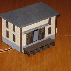 48b8e441290584025c346a56fe09eaa2_display_large.JPG Free STL file HO Scale Trackside Warehouse・3D printing template to download