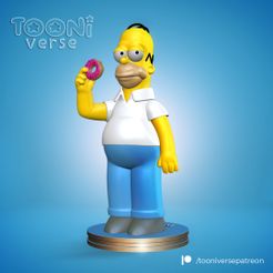 homero-post.jpg STL file HOMER | THE SIMPSONS・3D print model to download