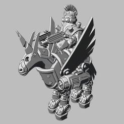 raider1.jpg Archivo STL Beta Raider (escala 32 mm, escalable)・Objeto de impresión 3D para descargar