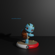 Squirtle-clone.png Clone Squirtle pokemon 3D print model
