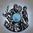 HOD-08-1.jpg Frozen 2 - wall clock