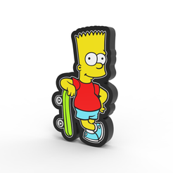 untitled.815.png BART SIMPSON LUMINÁRIA - LED LAMP