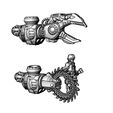 ARV-PincerClaw-2.jpg Suturus Pattern-Project Good Dog Weapons For Chivalrous Smaller Knights