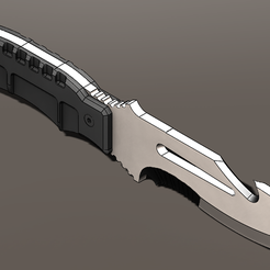 Screenshot_2.png STL-Datei Skeliton knife・Design zum Herunterladen und 3D-Drucken