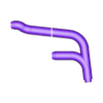 Exhaust-Pipe101ws.stl Radial Engine, Turbo-Compound, 18 Cylinder, Post-World War II