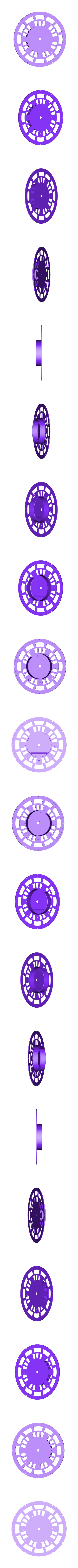 Case.STL Clock with decorative mechanism 2