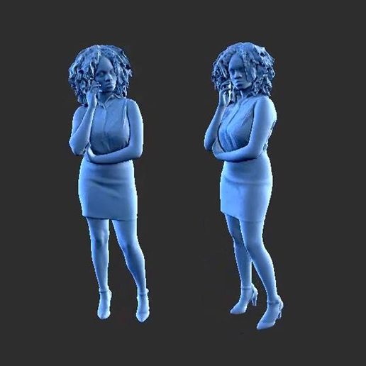 CHARACTER FIGURE GIRL F17 3D model