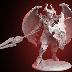Devil_knight_1.jpg Archivo STL gratis Caballero del Diablo・Plan de la impresora 3D para descargar