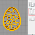 3.png Form for cookies and gingerbread the Polka dot egg