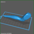 screenShot_left_leg_NO_boot.png STL file Bombshell Pinups – 04 Black Canary- by SPARX・3D printing idea to download
